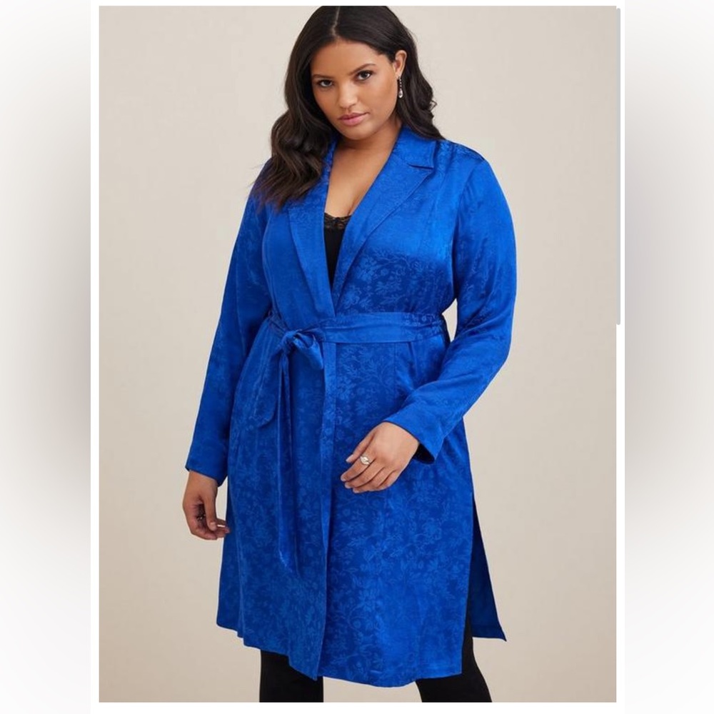 Torrid - Jacquard Trenchcoat